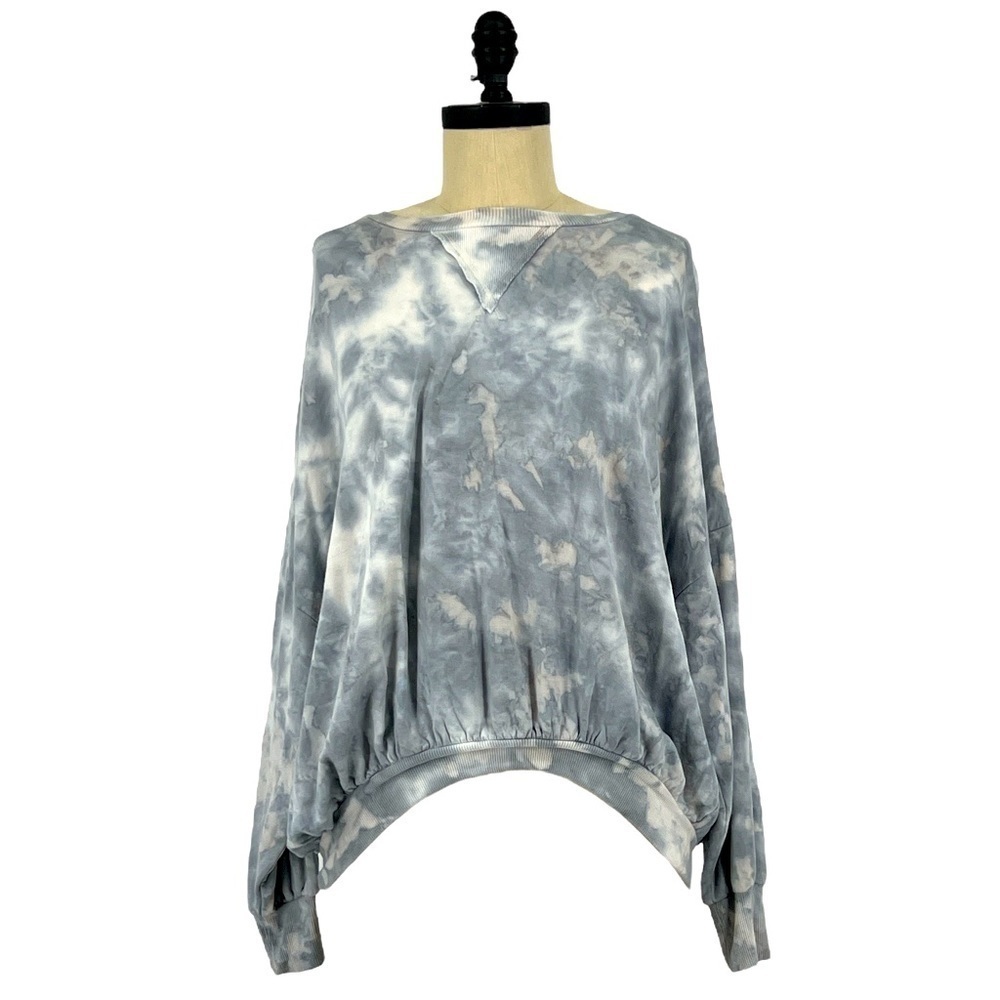 YOUNG Fabulous and Broke Juliette tie dye oversized slouchy sweatshirt S